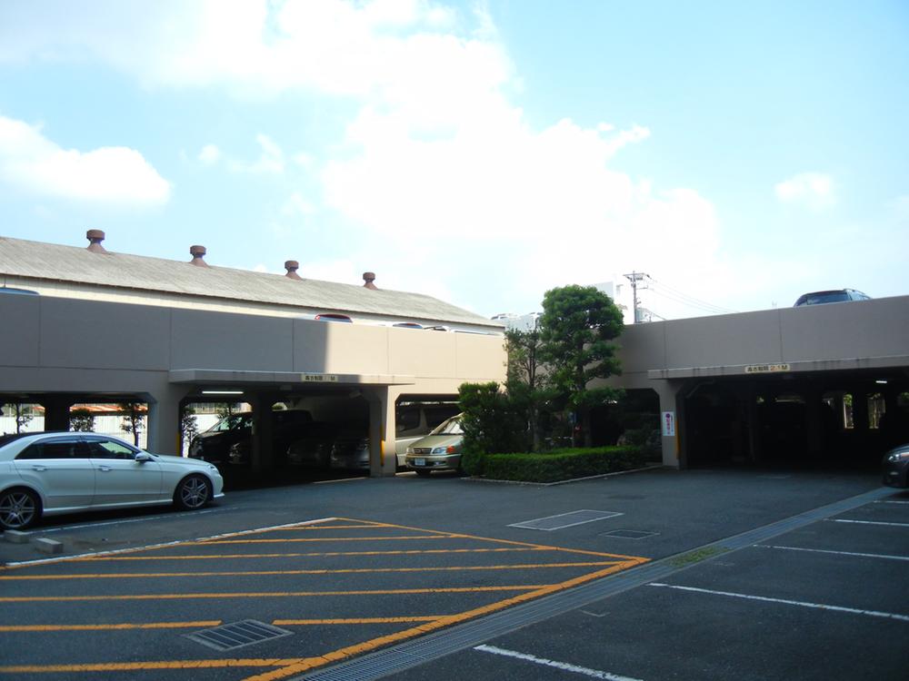 Parking lot. Common areas