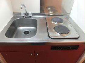 Kitchen. Two-burner stove