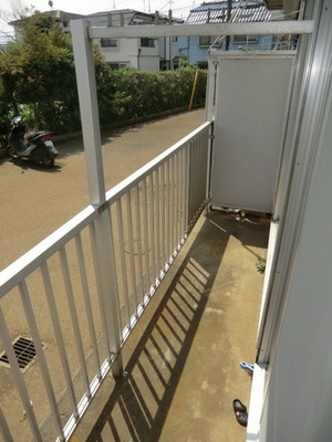 Balcony. The first floor is a terrace type