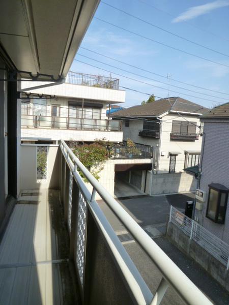 Balcony. Fun washing of sunny days