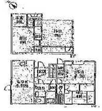 Floor plan. 16 million yen, 4LDK, Land area 200.45 sq m , Building area 88.34 sq m