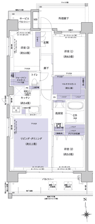 Floor: 3LDK, occupied area: 71.38 sq m, Price: 35,398,000 yen, now on sale
