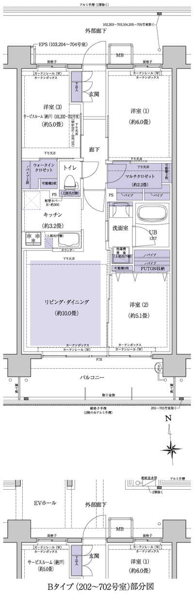Floor: 2LDK + S / 3LDK, the area occupied: 67.2 sq m, Price: 33,362,600 yen ・ 34,596,800 yen, now on sale