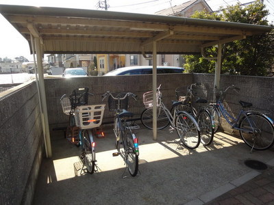 Other common areas. Bicycle-parking space