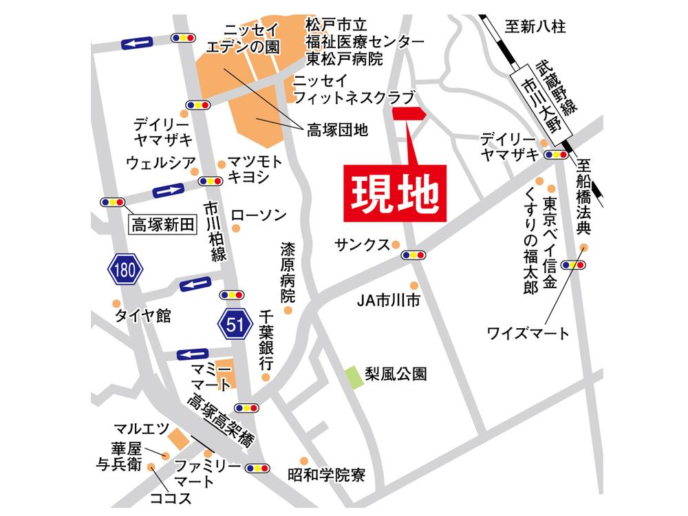 Local guide map