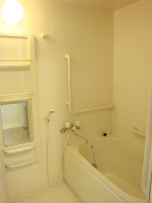 Bath. Bathroom with additional heating