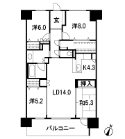 Floor: 4LDK + BW, the occupied area: 100.03 sq m, Price: TBD