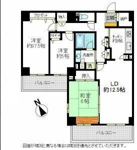 Floor plan. 4LDK, Price 13.8 million yen, Occupied area 87.87 sq m , Balcony area 18.18 sq m