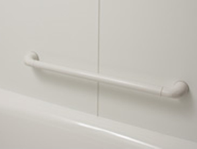 Bathing-wash room.  [Bathroom handrail] On the wall of the tub, A handrail to help the Standing sitting at the time of bathing of people and small children of your elderly was established. It is a specification that considers the grip ease.