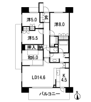 Floor: 4LDK + WIC + N, the occupied area: 100 sq m, Price: 29,800,000 yen, now on sale