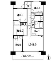 Floor: 4LDK + WIC + N, the occupied area: 100.57 sq m, Price: 26,900,000 yen, now on sale