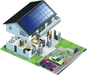 Other Equipment. Whole building is a solar power a standard feature.  ※ Equipped with average kw3,8kw