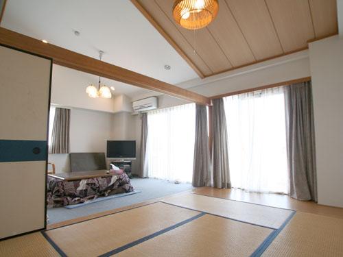 Non-living room. Japanese-style room 6 tatami (LDK side)