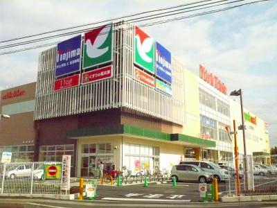 Shopping centre. 1580m 2F electrical appliances shop to super York Mart Magomezawa shop "Nojima"