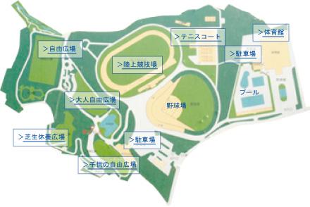 Other Environmental Photo. General playground "land of up to Funabashi City Sports Park 2550m Funabashi ・ gymnasium ・ Pool ・ Mashinjimu ・ Tennis court ・ And so on archery "