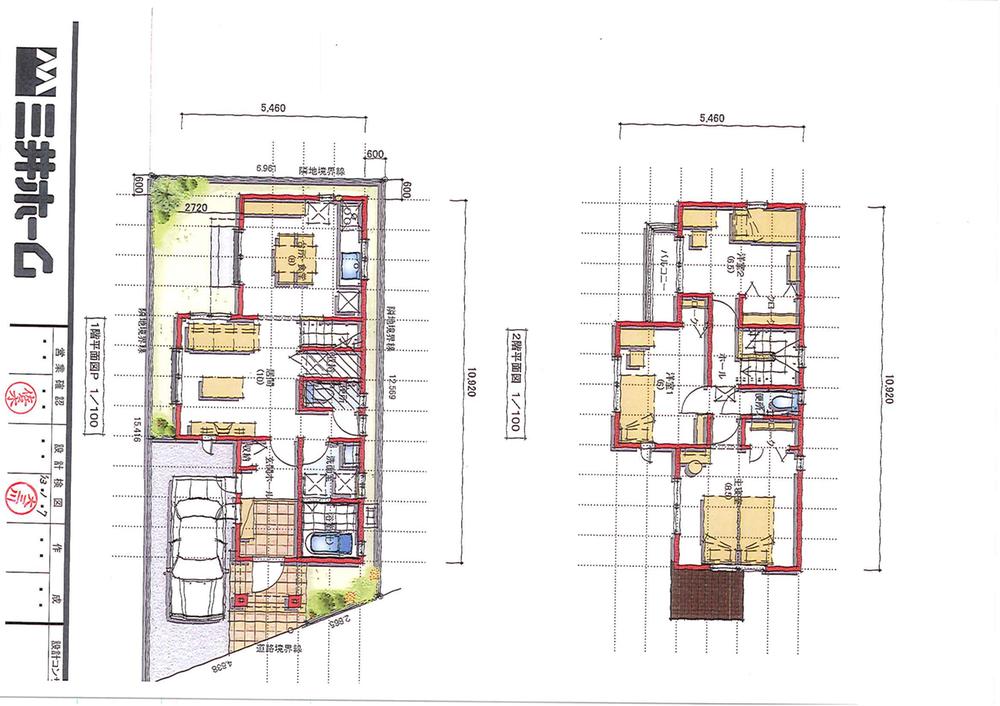 Floor plan. 29,800,000 yen, 3LDK, Land area 97.36 sq m , Building area 92.74 sq m B Building Floor