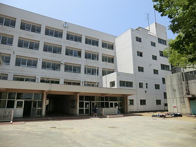 Junior high school. Kamagaya Tatsudai 938m until the third junior high school