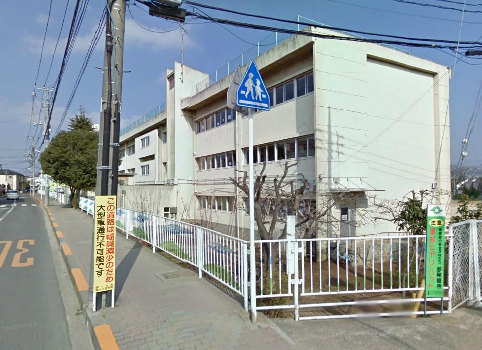 Primary school. Kamagaya City Kamagaya to elementary school 971m