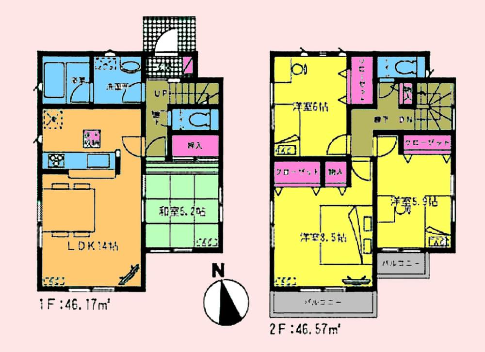 Floor plan. (11 Building), Price 26,900,000 yen, 4LDK, Land area 105.05 sq m , Building area 92.74 sq m