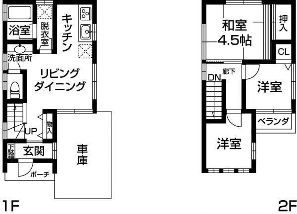 Floor plan. 11.8 million yen, 3DK, Land area 53 sq m , Building area 52.37 sq m