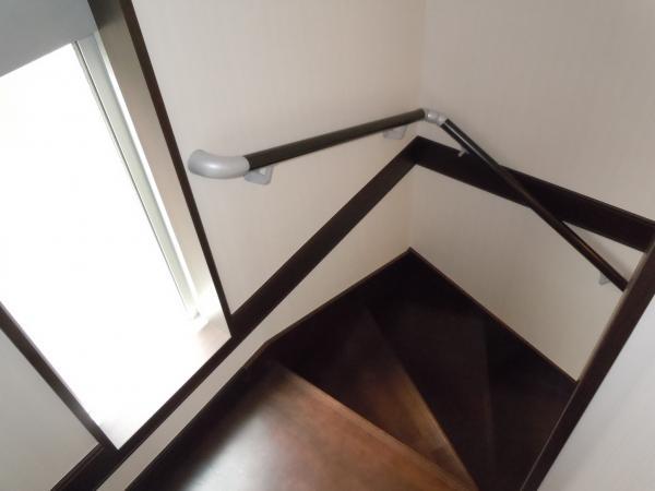 Other introspection. Safe stairs that with a handrail