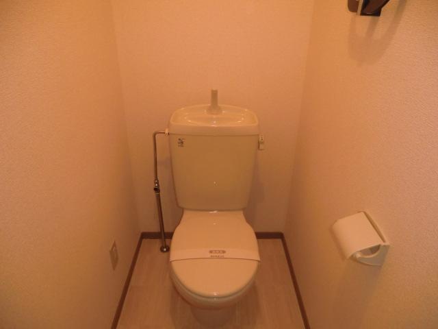 Toilet. Washlet is possible with later