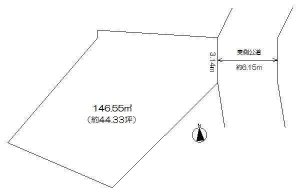 Compartment figure. Land price 7.8 million yen, Land area 146.55 sq m building plan is free to! 2 household dwelling is also recommended! It will take a wide garden (^_^) / 
