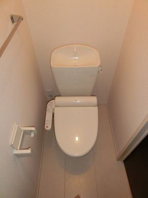 Toilet. With cleaning toilet seat