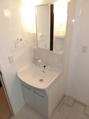 Washroom. With shampoo dresser