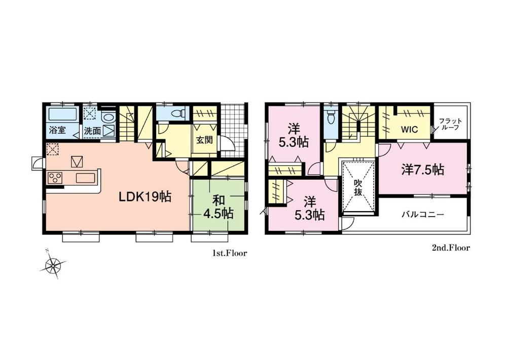 Floor plan. 29,050,000 yen, 4LDK, Land area 157.98 sq m , Building area 105.57 sq m C Building Floor plan