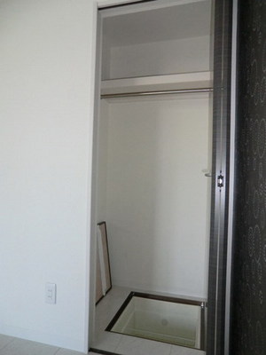 Receipt. closet With under-floor storage