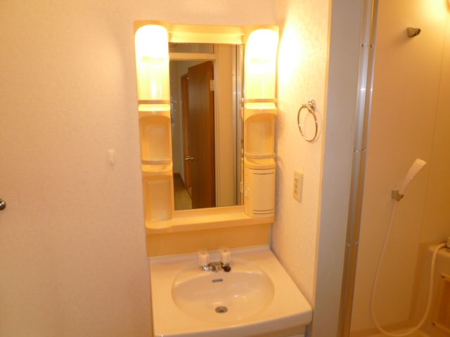 Washroom. Independent wash basin