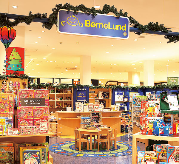 Surrounding environment. Shops of the world of the play tool to support the healthy growth of children "Bonerundo" ( "LaLaport Kashiwanoha" within).