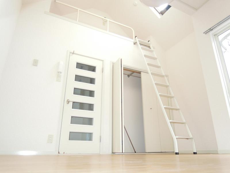 Living and room. Loft there, Space that can be used freely! !