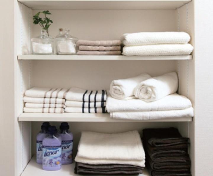 Other Equipment. You can store plenty in place that are required such as bulky towels or stock up on shampoo.
