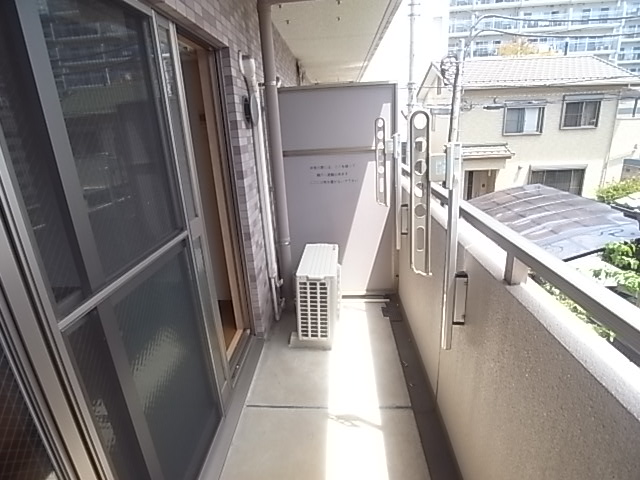 Balcony. Bright balcony.