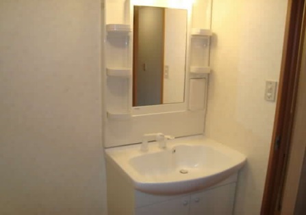 Washroom. With shampoo dresser.