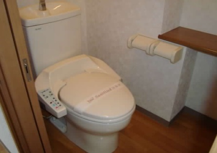 Toilet. With Washlet.