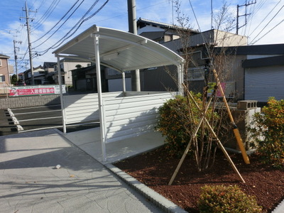 Other common areas. Covered parking lot