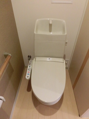 Toilet. Washlet equipped