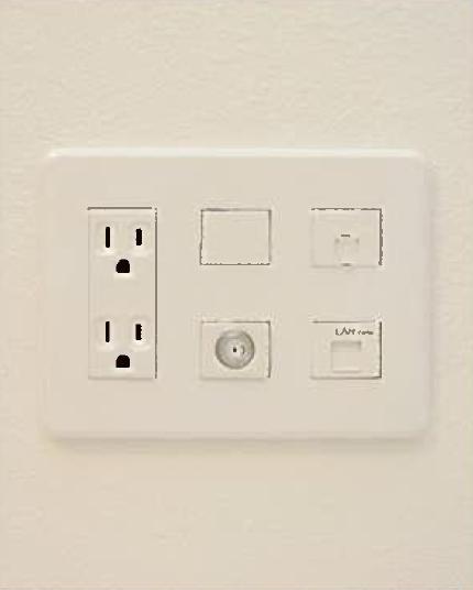 Other Equipment. Living-dining ・ The master bedroom TV cable ・ Subjected to the wiring for the LAN cable, Fulfilling AV environment ・ You can enjoy the Internet environment.