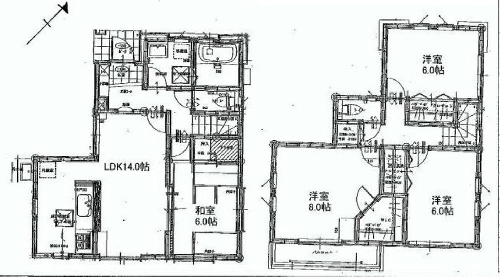 Floor plan. 19,800,000 yen, 4LDK, Land area 101.32 sq m , Building area 100.2 sq m