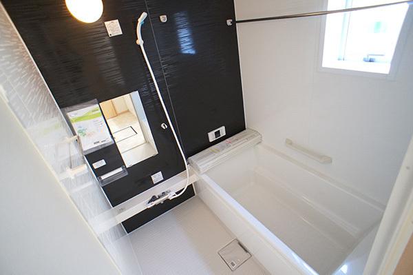 Bathroom. Spacious bathroom with the children enjoy the bath time