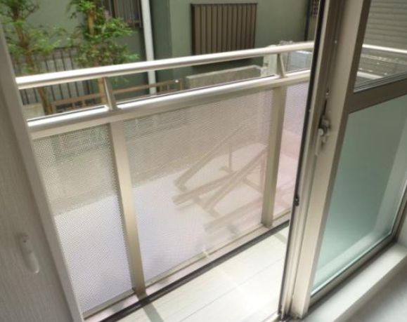 Balcony. Sunny balcony