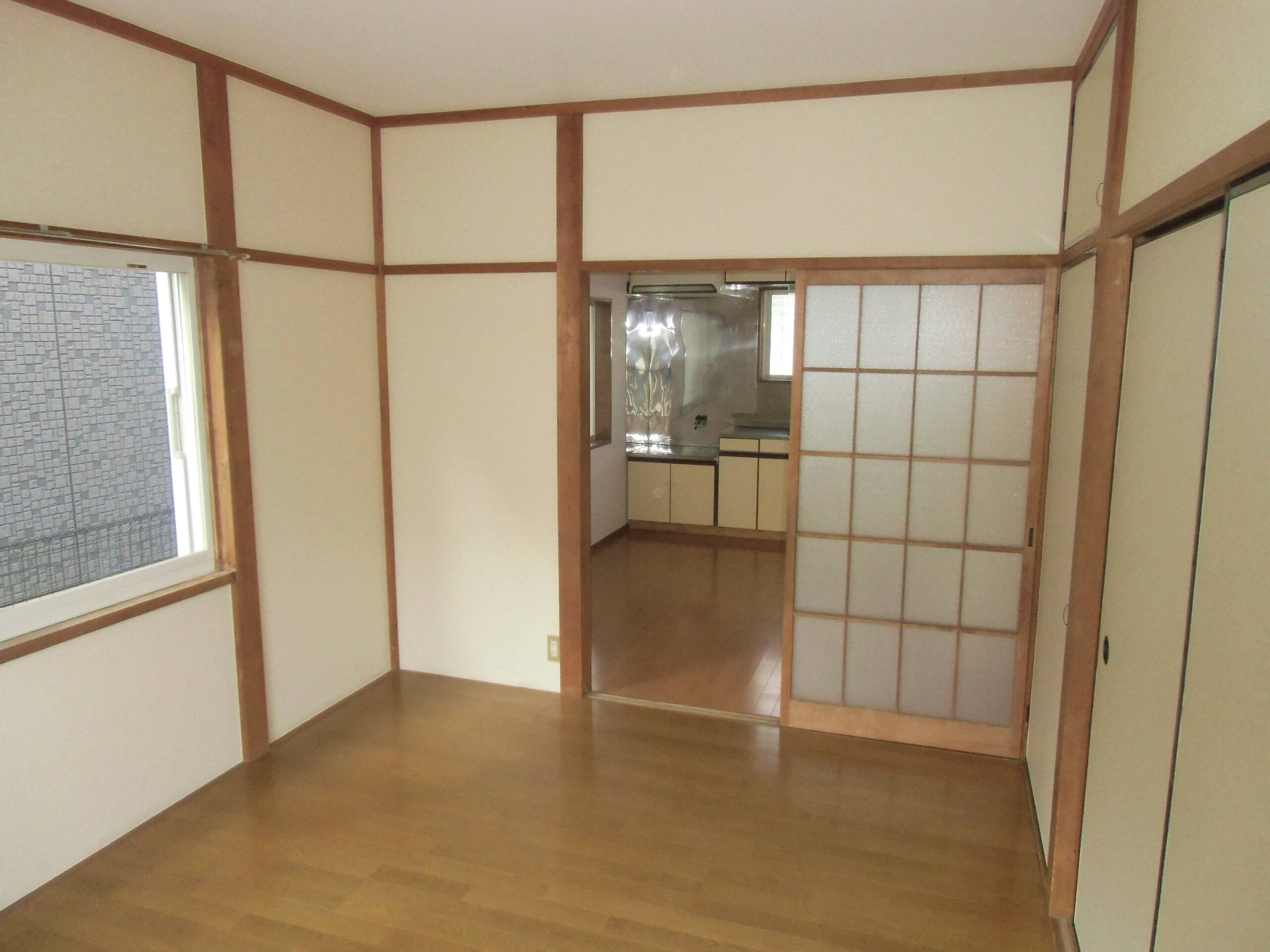 Living and room. Facing south in a bright room