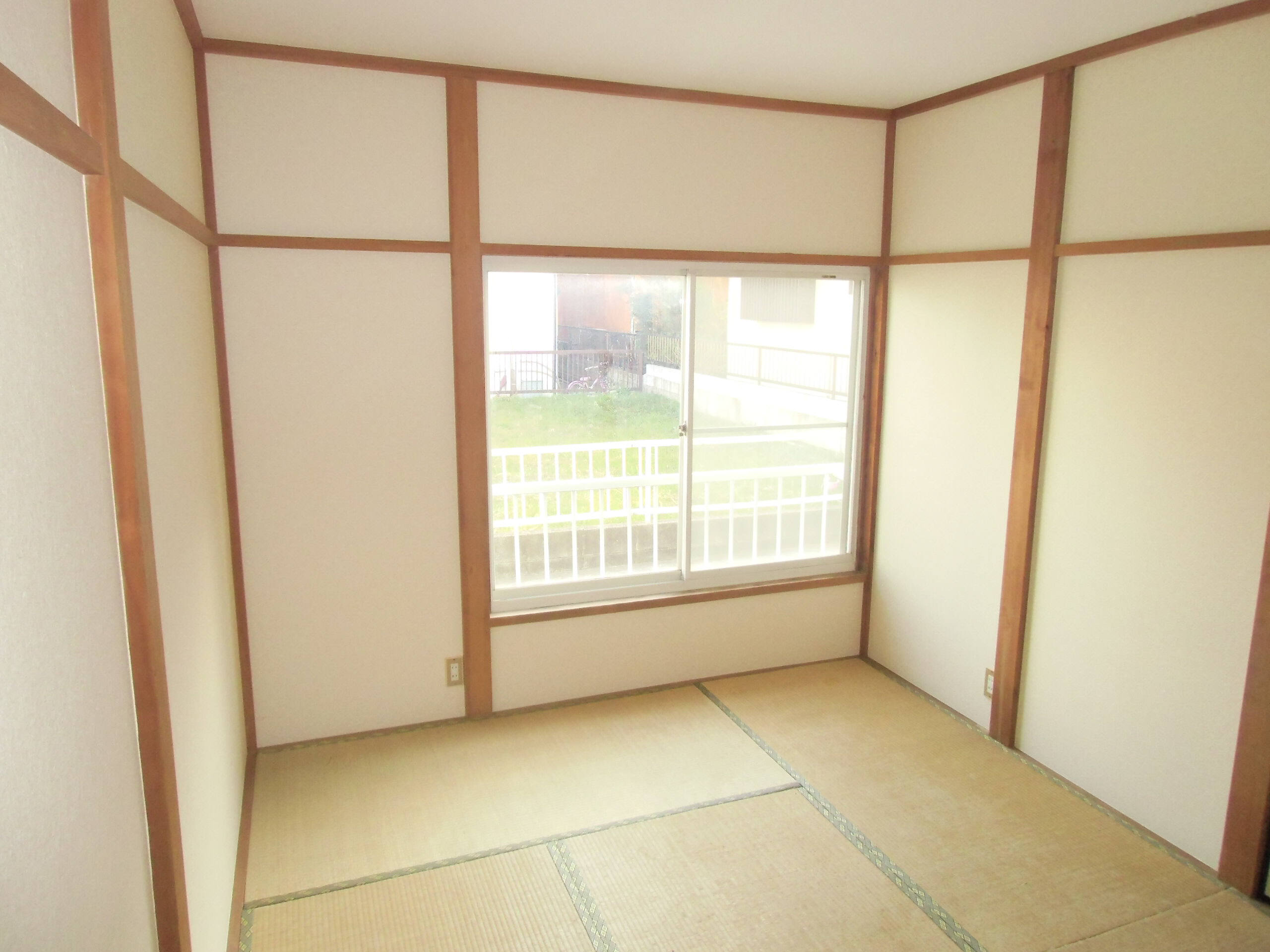 Living and room. Facing south in a bright room