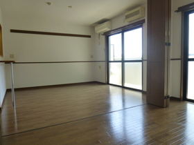 Living and room. More spacious in the sliding wall