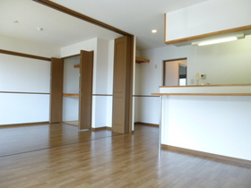 Living and room. Both Western-style with storage