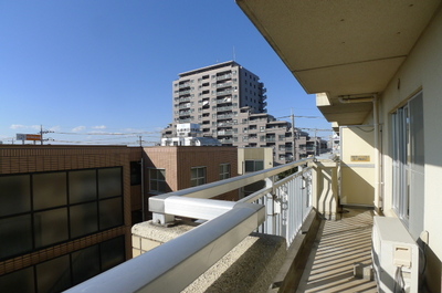 View. Balcony facing south