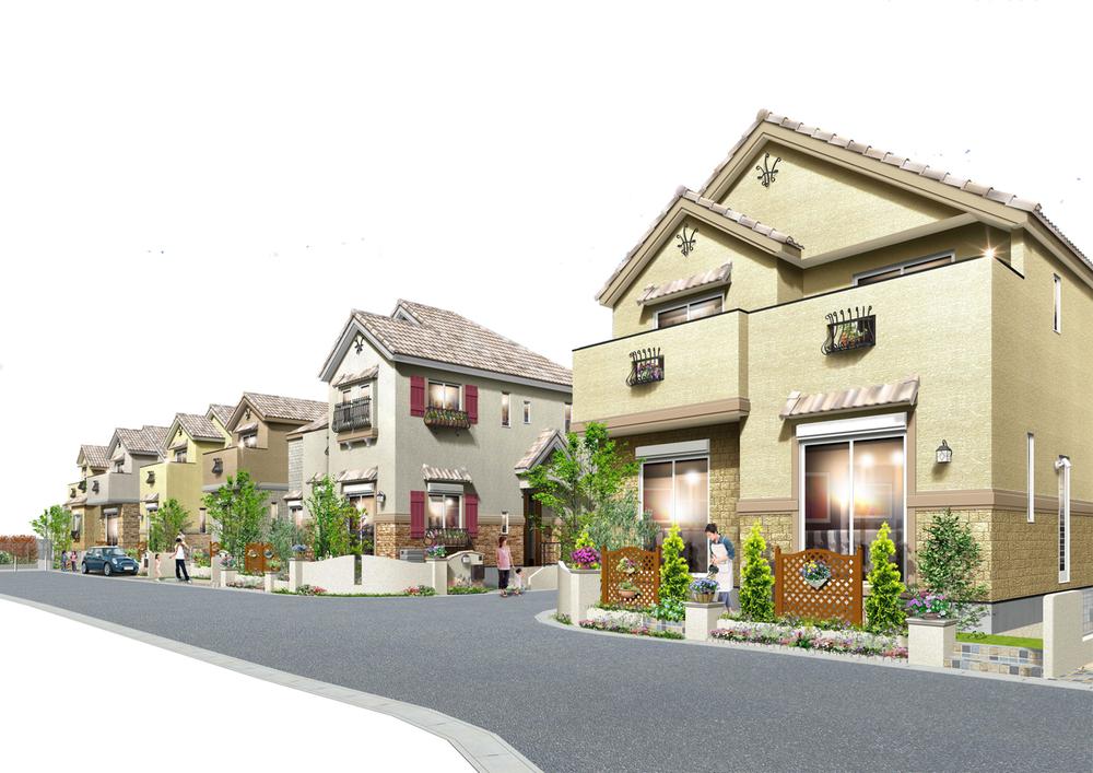 Rendering (appearance). Provence Street District Rendering